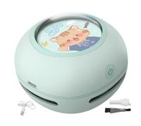 Aspirateur de bureau - Aspirateur de bureau rechargeable | Petit plumeau de table | Portable à haute aspiration | Nettoyeur de poussière sans fil à économie d'énergie pour la maison, les voyages