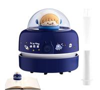 Aspirateur de bureau - Dessin animé 9,6 x 8,3 cm, plumeau portatif sans fil à batterie | Parfait pour le nettoyage des miettes, la poussière du clavier, le nettoyage du piano, le bureau à domicile, la