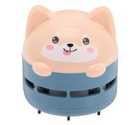 Aspirateur de Bureau Mini Chat, Portable Compact ABS pour Poussière | Coccinelle Ramasse Miettes, pour Voiture et Table, Forme Cartoon Chic, Prise en Main Facile