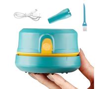 Aspirateur De Bureau - Mini Poussière Sans Fil 2 Modes, Balayeuse Portable, Dispositif D'aspiration USB Pour Détail Tapis | Puissant Nettoyeur Rechargeable Pour Ordinateur