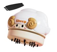 Aspirateur De Bureau - Nettoyeur Rechargeable USB À 2 Niveaux, Balayeuse De Bureau En Forme De Mouton Mignon | Mini Balayeuse De Miettes Pour Bureaux Travail Cuisine Fête Véhicule Camion Garage Tablea