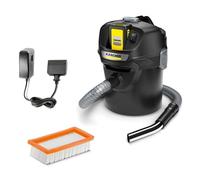 Aspirateur de cendes sans fil Karcher AD 2 - Batterie 18V 2.5 Ah- Chargeur