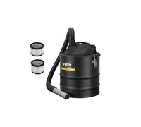 Aspirateur de cendres 1200W Cuve 18L + 2 Filtres HEPA VITO