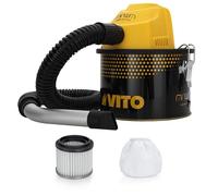 VITO - Aspirateur de cendres 800W 4L Filtre HEPA Cendres Jusqu'à 40°C