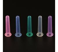 Aspirateur De Massage En Silicone Chaud Pour Le Corps Et Le Visage, Tasse N ° 4 Anti-Cellulite, Ventouses 15mm X 50mm, 5 Couleurs, 1 Pièce