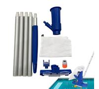 Aspirateur de Piscine, aspirateur de Piscine à Main | 5 Sections télescopiques équipement sous- pour Jardin, Fontaine, Spa, étang, lac
