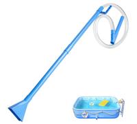 Aspirateur de piscine portable - Aspirateur pour réservoir de poisson - Réutilisable - Pour piscine hors-sol / gonflable, étang, spa, lac