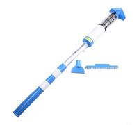 Aspirateur de piscine portable rechargeable pour spas avec cordon et système de poils pour un nettoyage efficace des feuilles et du limon