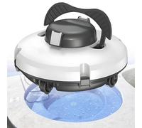 Aspirateur de piscine sans fil, nettoyeur de piscine à escalade murale, nettoie le fond, les parois et la ligne de flottaison, autonomie de 180 minutes, pour piscines hors sol et creusées