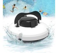 Aspirateur de piscine sans fil pour piscine hors sol/creusée, étanchéité IPX8, batterie de 5200 mAh, convient pour piscines jusqu'à 1000 m²