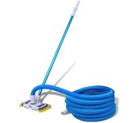 Aspirateur de piscine - vidaXL - Manche télescopique - Tuyau 10 m