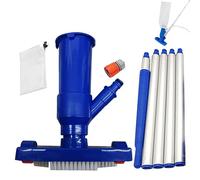 Aspirateur de piscine W - Nettoyeur portable | Brosse manuelle, sans électricité, maison, terrasse, piscines gonflables, spa, entretien facile, lumière, entretien de piscine