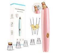 Aspirateur de pores pour éliminer les points noirs, nettoyeur de pores du visage amélioré, aspirateur électrique USB avec 5 sondes, outil d'aspiration des points noirs amélioré, kit de suppression des