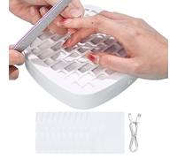 Aspirateur de Poussière d'Ongles Outils De Manucure Performants | Machine Extracteur de Poussières pour Ongles Pour Femmes Débutantes Polissage Salon À Domicile Bureau Manucure