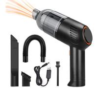 Aspirateur de table sans fil 3 in 1 rechargeable 9000PA noir