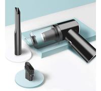 Aspirateur de table sans fil rechargeable 6000PA noir