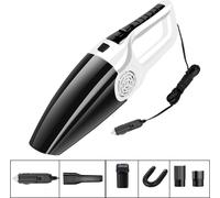 aspirateur de voiture 120W 3600mbar Wet and Dry Dual Use Handheld 12V White Black