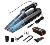 Aspirateur de Voiture Portable - Nettoyeur 4 En 1 À Aspiration Puissante 7000 PA - Aspirateur Souffleur pour Voiture,Pour L'Intérieur Des Véhicules SUV Camions Automobiles Ainsi Que Pour La Maison Et