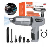 Aspirateur de voiture portatif sans fil Zenwire TwinAir L3 avec souffleur d'air