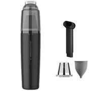 Aspirateur de Voiture, Souffleur À Main 3500 Pa, 2 Modes D'aspiration, Vidage de Poussière Amovible, Portable Rechargeable pour Voiture, Maison, Bureau, Cuisine Black