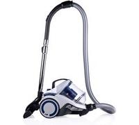 Dirt Devil Aspirateur sans sac DD2504 – 700W – HEPA12 – 2,7L – 9 m – Brosses comb. & parquet – Blanc