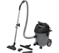 Aspirateur eau et poussière 20L 230V 1200W cuve plastique/prise électroportatif/décolmatage/souffleur SCHNEIDER ASPI - 50002