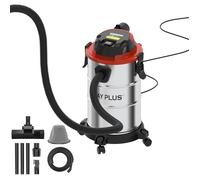 Aspirateur eau et poussière 3 en 1, Dayplus 2500W 20L aspirateur sans sac avec pression d'aspiration de 19 kPa, filtre HEPA