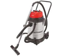 Aspirateur eau et poussière - 40 litres - 1400W - Filtre HEPA - Cuve acier inoxydable
