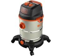 Aspirateur eau et poussière BLACK & DECKER - BXVC30XTDE - Cuve inox - 30L