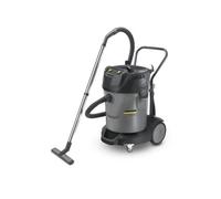 Aspirateur eau et poussières KARCHER NT 70/2 - Cuve 70L - 2 moteurs - Débit 112 L/s