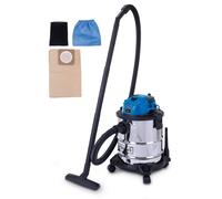 Aspirateur eau et poussiere inox 1200W 20L Scheppach nts20