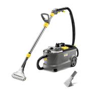 Aspirateur Eau et poussière Kärcher Puzzi 10/1, pour Tissus d'ameublement et Surfaces Textiles, réservoir d'eau Propre : 10 l, Volume de pulvérisation : 1 l/Min, rendement surfacique : 20-25 m2/h