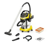 Aspirateur eau et poussière Karcher WD 6 P S V-30/8/35/T - Puissance 1300W- Capacité 30L- Cuve inox- Flexible 8m