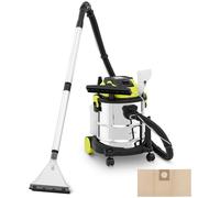 Aspirateur eau et poussière pour tapis et moquettes 1200W 20L