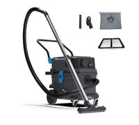 Güde Pro 30 Aspirateur Eau et poussière - 230 V, 1800 W, dépression 23 kg, 30 litres, Classe de poussière L, AGW Plus de 1 Milligramme par mètre Cube, avec Tuyau d'aspiration, Tube télescopique en