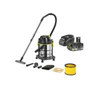 Aspirateur eau et poussière RYOBI 18V One+ R18WDV - Batterie 4,0Ah et chargeur