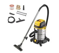 STANLEY Aspirateur solides et liquides SXVC30XTDE – 1600 W, 30 l, prise pour outils électroportatifs