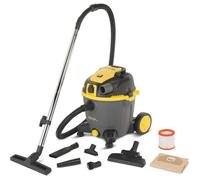 STANLEY Aspirateur Solides et Liquides SXVC35PTDE avec Prise Outils Électroportatifs (1600 W, 35 l)