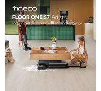 Tineco Floor One S7 Artist Aspirateur Laveur 50min 22 000Pa Flashdry à 85°C