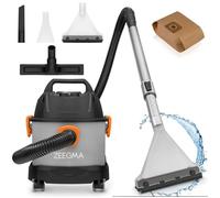 Aspirateur eau et poussière ZEEGMA Zonder Pro Compact - 1000W - 6L - Avec accessoires et filtre HEPA