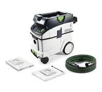 Aspirateur eau et poussières 1200W CTL 36 E AC Cleantec 350 36 L - FESTOOL - 574958 Noir G