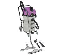 Aspirateur eau et poussières 2 x 1200 W JET 60 P avec cuve polypropylène SIDAMO 20402047