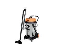 VITO - Aspirateur eau et poussieres 2400W Double moteur Cuve Inox 75L Nettoyage Professionnel
