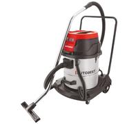 Aspirateur eau et poussières 60 litres - 3000W - 3 niveaux de puissance d'aspiration - filtre HEPA - Câble 5m - Flexible 4m