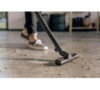 Aspirateur Eau et Poussières WD 4 V-20/5/22, Puissance : 1000W, Cuve Polypropylène : 20L, Flexible d'Aspiration : 2,2m, Soufflerie, Filtre Plissé Plat, Suceurs Sol Fentes, Sachet Filtre Ouate