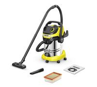 Aspirateur eau et poussières Karcher WD 5 S V-25/5/22 - cuve métal 25 l - cable 5 m - flexible d'aspiration 2,2 m - fonction soufflerie