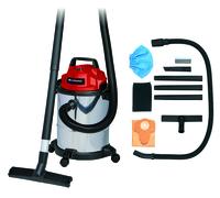 Einhell TC-VC 1815 S 15 L Aspirateur sans sac Sec&humide 1250 W Sac à poussière