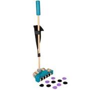 Aspirateur en bois - Jouet a pousser Bleu G