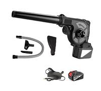 Aspirateur et Souffleurs de Feuilles électrique sans Fil avec Batterie et Chargeur, 150CFM Petit aspirateur à Feuilles léger et sans Fil, Souffleur à Main pour l'entretien pelouse (1 PCS Batterie)