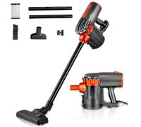 Aspirateur filaire 2 en 1, puissance d'aspiration de 16 kPa, bac à poussière grande capacité de 1,5 L,